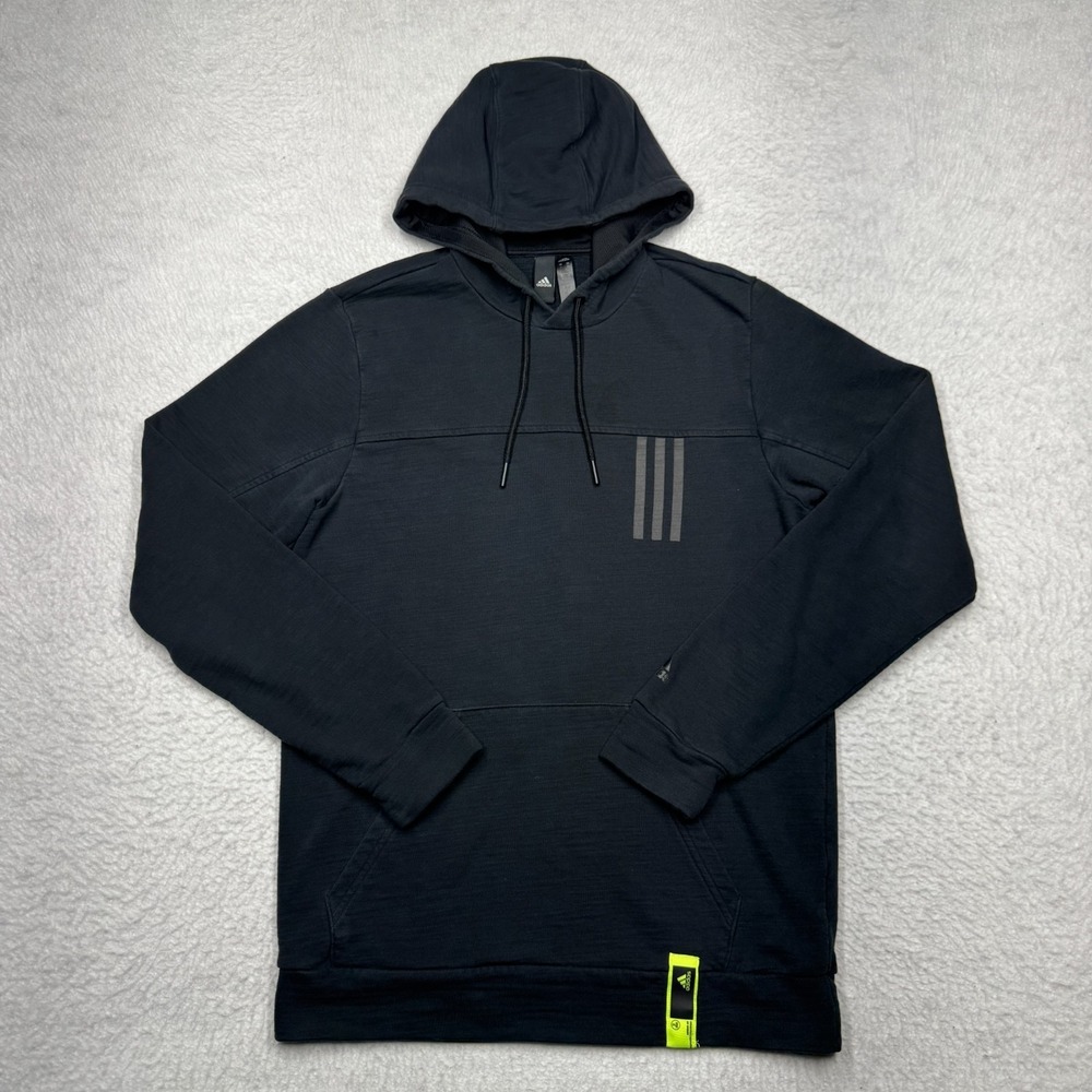 Adidas Post Game Lite Sweatshirt Hoodie Pullover Black Men's Size Small